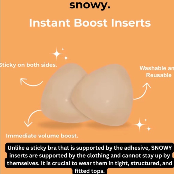 Snowy Silicone Nipple Covers - Picture 7 of 8